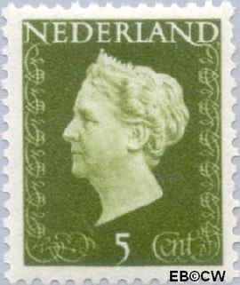 Nederland NL 474 1947 Koningin Wilhelmina- Type 'Hartz' Gebruikt 5