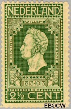 Nederland NL 90 1913 Onafhankelijkheid Gebruikt 2½