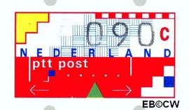 Nederland NL ATM10 1993 Opgedrukte waarde Postfris 90