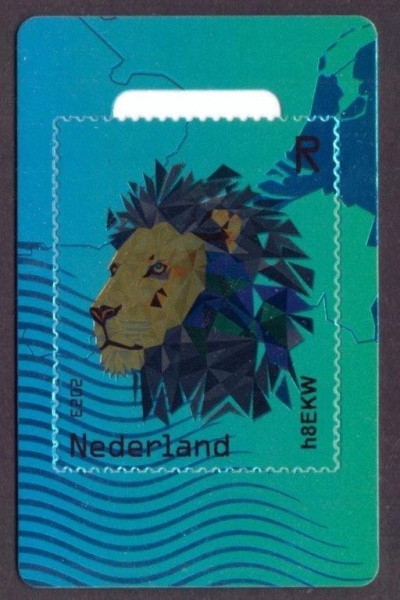 Nederland NL CR2 2023 Cryptozegel- Leeuw Postfris