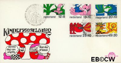 Nederland NL E093 1968 Sprookjesfiguren FDC zonder adres