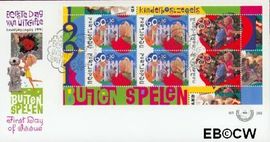 Nederland NL E288a 1991 Kinderspelen FDC zonder adres