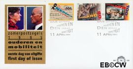 Nederland NL E336 1995 Ouderen en mobiliteit FDC zonder adres