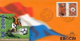 Nederland NL E415 2000 EK voetbal FDC zonder adres