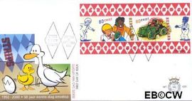 Nederland NL E423a 2000 Strippostzegels- Sjors en Sjimmie FDC zonder adres
