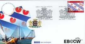 Nederland NL E454 2002 Provincie- zegel Friesland FDC zonder adres