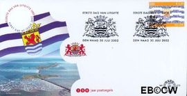 Nederland NL E470 2002 Provincie- zegel Zeeland FDC zonder adres