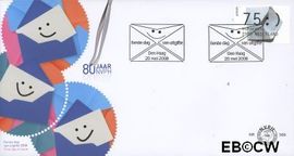 Nederland NL E569 2008 CEPT- De Brief FDC zonder adres