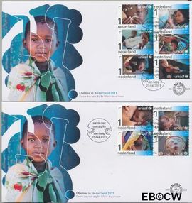 Nederland NL E629 2011 UNICEF 65 jaar FDC zonder adres