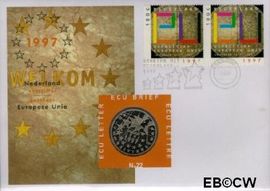 Nederland NL ECU022 1997 Voorzitter E.E.G. Postfris