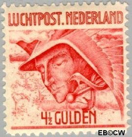 Nederland NL LP7 1929 Luchtrecht Gebruikt 450