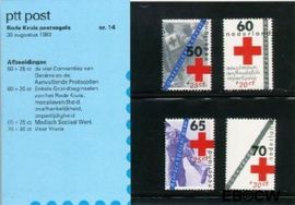 Nederland NL M14 1983 Rode Kruis- doelstellingen Postfris