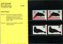 Nederland NL M32 1985 Bedreigde dieren Postfris