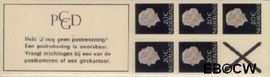Nederland NL PB6d 1967 5x20 Juliana en profile Postfris