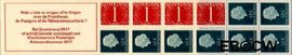 Nederland NL PB8b 1969 8x12 Juliana en profile, 4x1 cijfer v. Krimpen Postfris