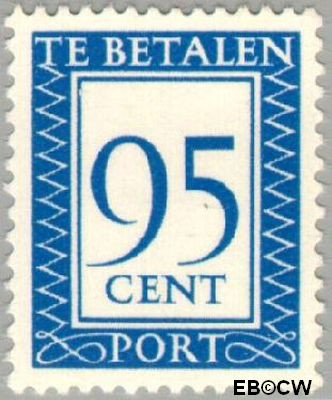 Nederland NL PT104 1947 Portzegel Gebruikt 95