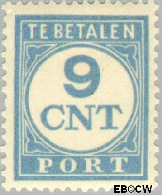 Nederland NL PT74 1921 Portzegel Gebruikt 9
