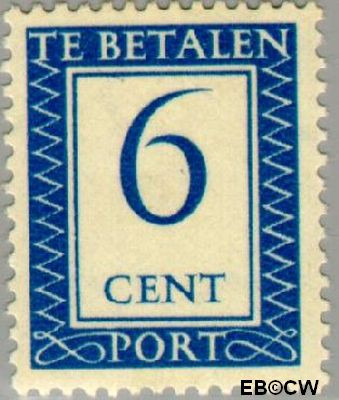 Nederland NL PT84 1947 Portzegel Gebruikt 6