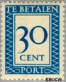 Nederland NL PT97 1947 Portzegel Postfris 30