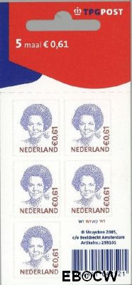 Nederland NL V2317 2005 Koningin Beatrix Postfris 61