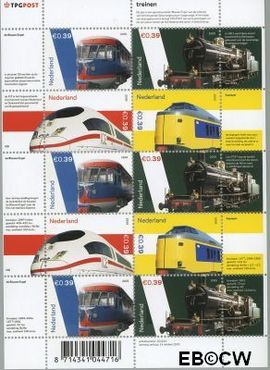 Nederland NL V2366-V2369 2005 Treinen Postfris