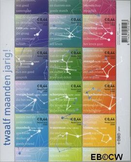Nederland NL V2581#2592 2008 Twaalf maanden jarig Postfris