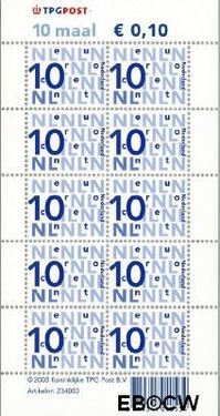 Nederland NL Va2135b 2003 Bijplakzegels Postfris 10