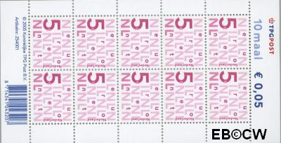 Nederland NL Va2136c 2005 Bijplakzegels Postfris 5