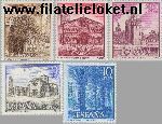 SPA 1636#1640 Postfris 1966 Toerisme
