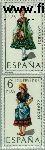 SPA 1843#1845 Postfris 1970 Klederdrachten