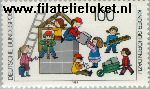 Bundesrepublik BRD 1435#  1989 Kinderen horen erbij  Postfris