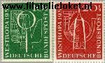 Bundesrepublik BRD 217#218  1955 Postzegeltentoonstelling 'Westropa'  Postfris