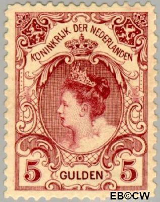 Nederland NL 0079 1899 Koningin Wilhelmina- 'Bontkraag' Ongebruikt 500