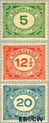 Nederland NL 0107#109 1921 Cijfer type 'Vürtheim' Postfris