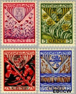 Nederland NL 0208#211 1927 Provinciewapens Postfris