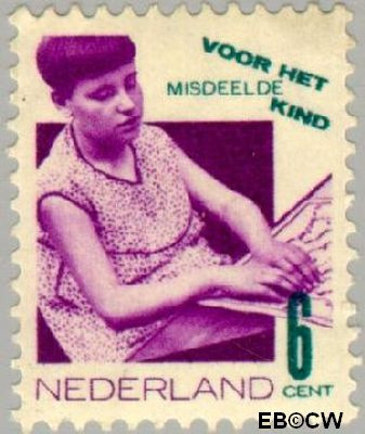 Nederland NL 0242 1931 Misdeelde kind Ongebruikt 6+4