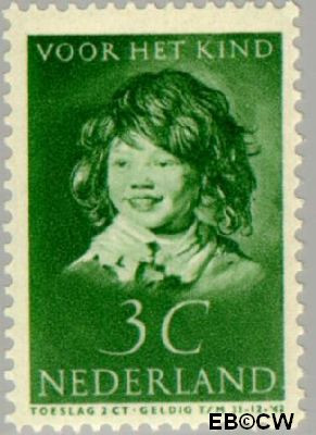 Nederland NL 0301 1937 Kinderportret Frans Hals Gebruikt 3+2