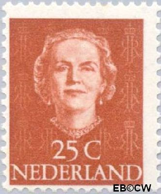 Nederland NL 0525 1949 Koningin Juliana- Type 'En Face' Postfris 25