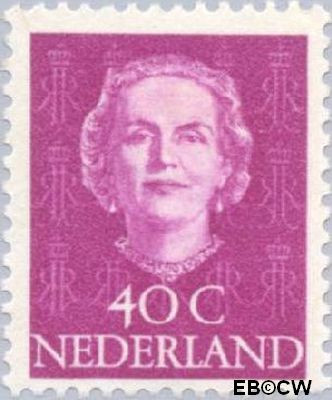 Nederland NL 0528 1949 Koningin Juliana- Type 'En Face' Ongebruikt 40