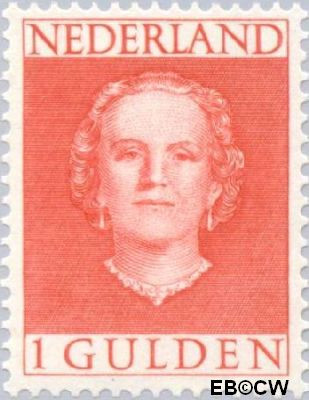Nederland NL 0534 1949 Koningin Juliana- Type 'En Face' Postfris 100