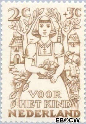 Nederland NL 0544 1949 Jaargetijden Ongebruikt 2+3