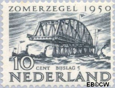 Nederland NL 0554 1950 Wederopbouw Ongebruikt 10+5