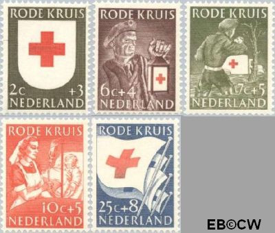 Nederland NL 0607#611 1953 Rode Kruis Ongebruikt