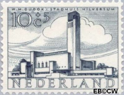 Nederland NL 0658 1955 Gebouwen Gebruikt 10+5