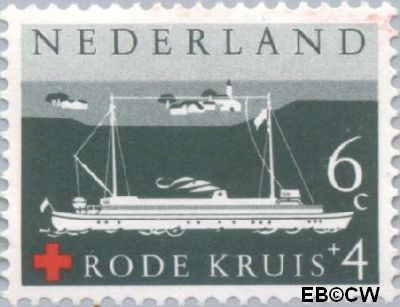 Nederland NL 0696 1957 Rode Kruis Ongebruikt 6+4