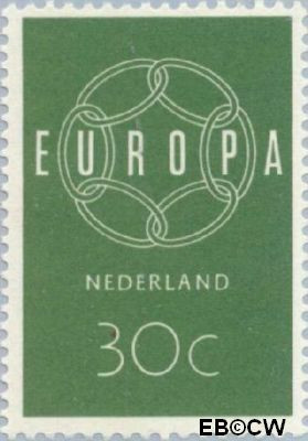 Nederland NL 0728 1959 C.E.P.T.- Ketting Ongebruikt 30