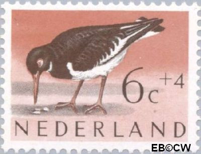 Nederland NL 0753 1961 Vogels Postfris 6+4