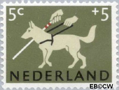 Nederland NL 0812 1964 Dieren Gebruikt 5+5