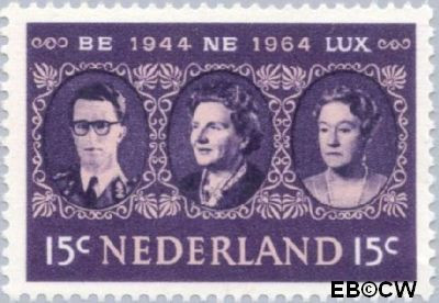 Nederland NL 0829 1964 Benelux Gebruikt 15