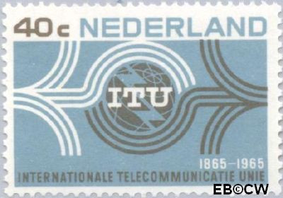 Nederland NL 0841 1965 I.T.U. Gebruikt 40